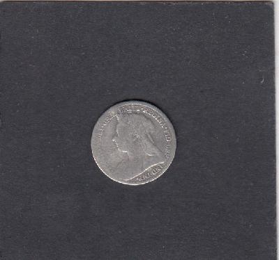 Beschrijving: 3 Pence  VICTORIA